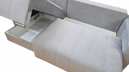 Coltar extensibil cu 2 lazi depozitare Lina 238x155 cm - Img 5