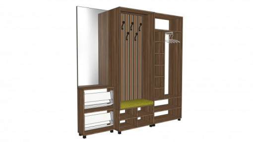 Mobilier Hol cu oglinda si pantofar 220x220 - Img 2