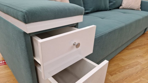 Canapea extensibila cu lada Deluxe 3 loc - Img 3
