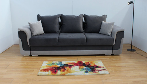 Canapea extensibila cu lada depozitare Denisa 242x105 cm 3 locuri - Img 6
