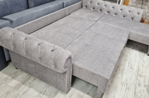 Coltar extensibil cu lada Chester 270x168 cm - Img 6