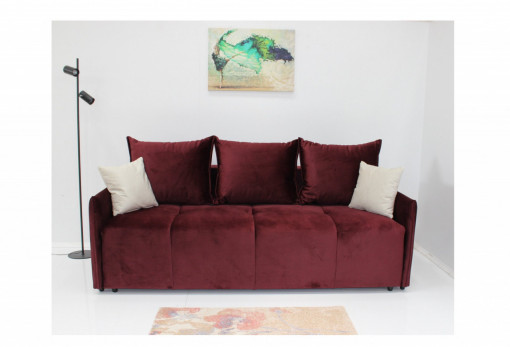 Canapea extensibila cu lada Slim 3 loc - Img 3