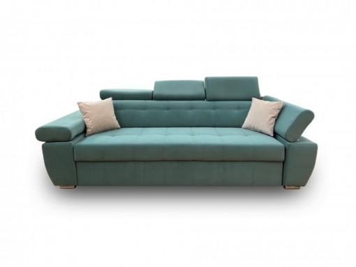 Canapea extensibila cu tetiere Morena 256x100 cm 3 locuri - Img 6