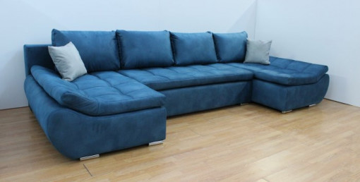 Coltar extensibil cu lada depozitare Mya U 330x152 cm - Img 6