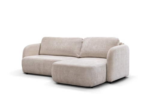 Coltar extensibil cu lada Santiago dreapta crem - Img 2