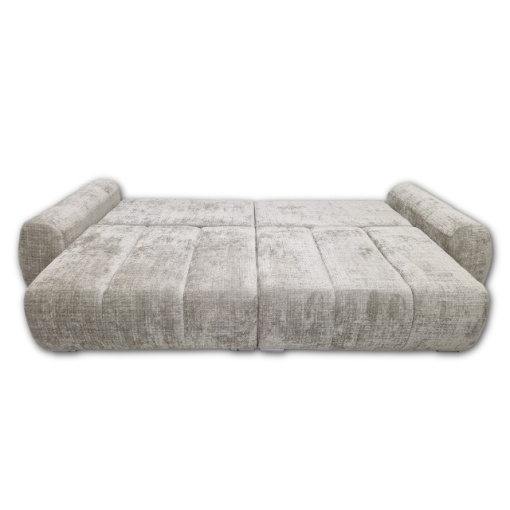 Sistem-Canapea/Coltar extensibil cu lada Sara grey - Img 7
