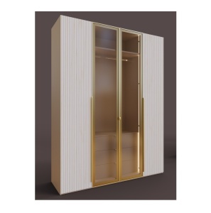 Dressing usi sticla fumurie si mdf riflat Opera