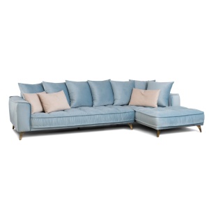 Coltar fix Belavio dreapta set 9 navy 321x175 cm - Img 1