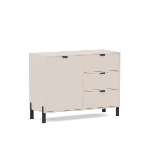 Comoda 1 usa 3 sertare Cremona 1D-3S