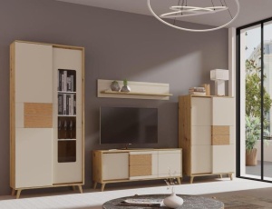 Living Bruno A Artisan mdf 304 cm - Img 1