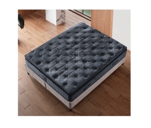 Saltea premium cu topper Madrid 160x200 cm gri antracit