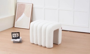 Taburet KJP4177 alb