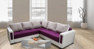 Coltar extensibil cu 2 lazi depozitare Boston 250x250 cm