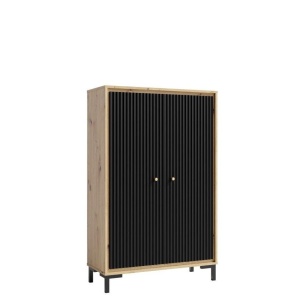 Comoda inalta Parii PA15 mdf negru