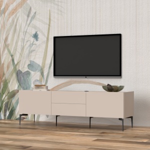 Comoda (stand TV cu picioare) Sky TV176N-2K2F cu 2 sertare si 2 usi - Img 3