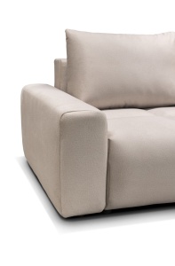 Coltar extensibil cu lada depozitare Atlantic dreapta 306x220 cm crem - Img 6