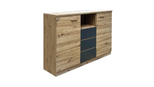 Comoda cu usi si sertare CX2 artisan - antracit