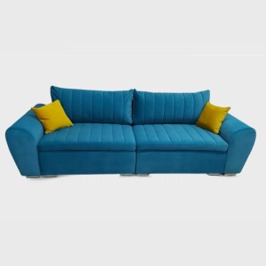 Canapea/Coltar extensibil cu lada depozitare Remus 265x105 cm - Img 1