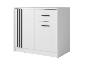 Comoda Canada CY 24 alb manere negre
