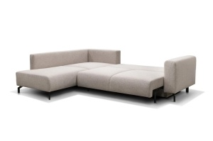 Coltar dreapta extensibil cu lada depozitare Veni dreapta 270x210 cm gri - Img 2