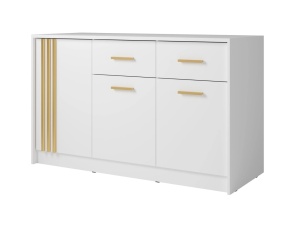 Comoda Canada CD 25 alb/ auriu
