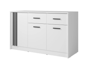 Comoda Canada CD 24 alb/ negru