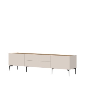 Comoda (stand TV cu picioare) Sky TV206N-2K2F cu 2 sertare si 2 usi - Img 1