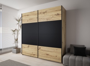 Dulap 2 usi glisante Loft 200
