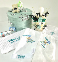 Set trusou personalizat prin broderie Ursulet - Img 2
