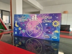 Tablou Gemeni Personalizat Imprimare UV - Cadou Unic Botez - Img 2