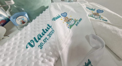 Set trusou personalizat prin broderie Ursulet - Img 3