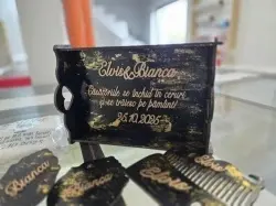 Set Gătit Mireasă Lemn Personalizat