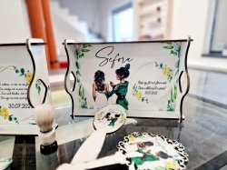 Set Gătit Mireasă Lemn Personalizat - Img 2