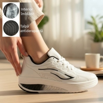 Pantofi sport cu Interior îmblănit cod : 4312