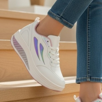 Pantofi sport cu Interior îmblănit cod : 4310 - Img 3