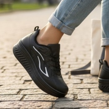 Pantofi sport cu Interior îmblănit cod : 4311 - Img 2
