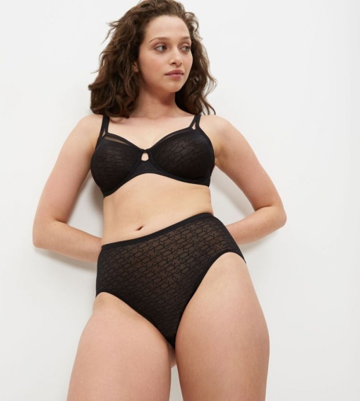 Chilot Maxi cu talie înaltă, Triumph Signature Sheer Maxi