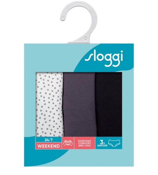 Sloggi 24/7 Weekend Hipster C3P – Set 3 bucati