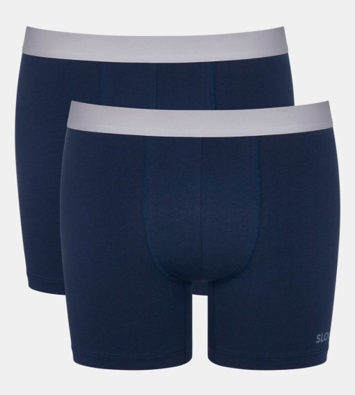 Set de 2 boxeri bărbați lungi, Sloggi men GO ABC 2.0 Short 2P