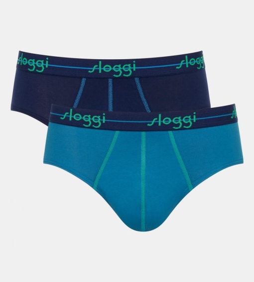 Set de 2 chiloti bărbați, Sloggi men Start Midi