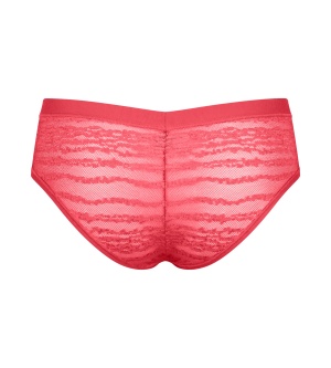 Boxeri din dantelă, Sloggi FREE Evolve Hipster Lace Coral - Img 6
