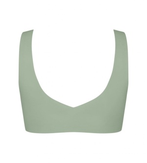 Bustieră invizibilă, Sloggi ZERO Feel 2.0 Bralette Verde - Img 6