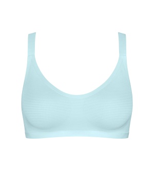 Bustieră invizibilă Sloggi ZERO Feel Air Bralette Albastru - Img 5