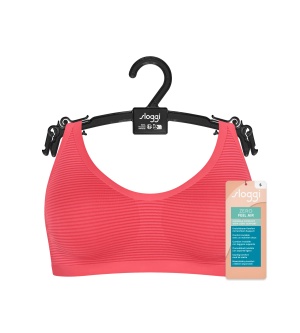 Bustieră invizibilă Sloggi ZERO Feel Air Bralette Coral - Img 7