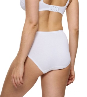 Chilot bumbac cu talie medie, Triumph Sense Of Cotton Midi - Img 7