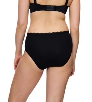 Chilot cu talie medie din bumbac, Triumph Feel Of Cotton Midi - Img 7