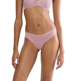 Chilot elegant, dantelat, Triumph Signature Sheer Tai Lila - Img 6