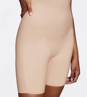 Chilot modelator înalt, Triumph BMU Illusion Curve Super HW Mid-Thigh Bej - Img 2