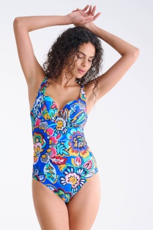 Lisca Mexico 43589, Costum de baie întreg cu armătură, până la cupa E, Albastru - Img 3