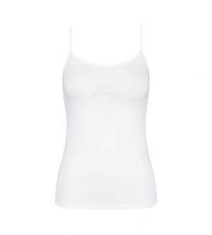 Maieu fin din bumbac, Triumph Sense Of Cotton Spaghetti Top - Img 5